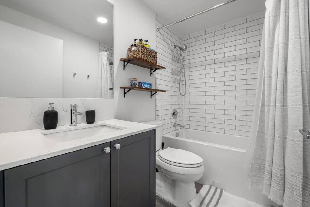 卡加利Chic 1Br Kensington Unit W/Parking公寓 外观 照片
