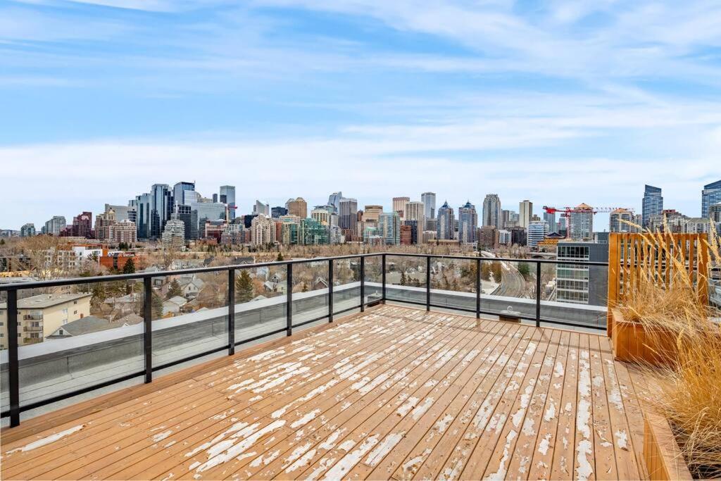 卡加利Chic 1Br Kensington Unit W/Parking公寓 外观 照片