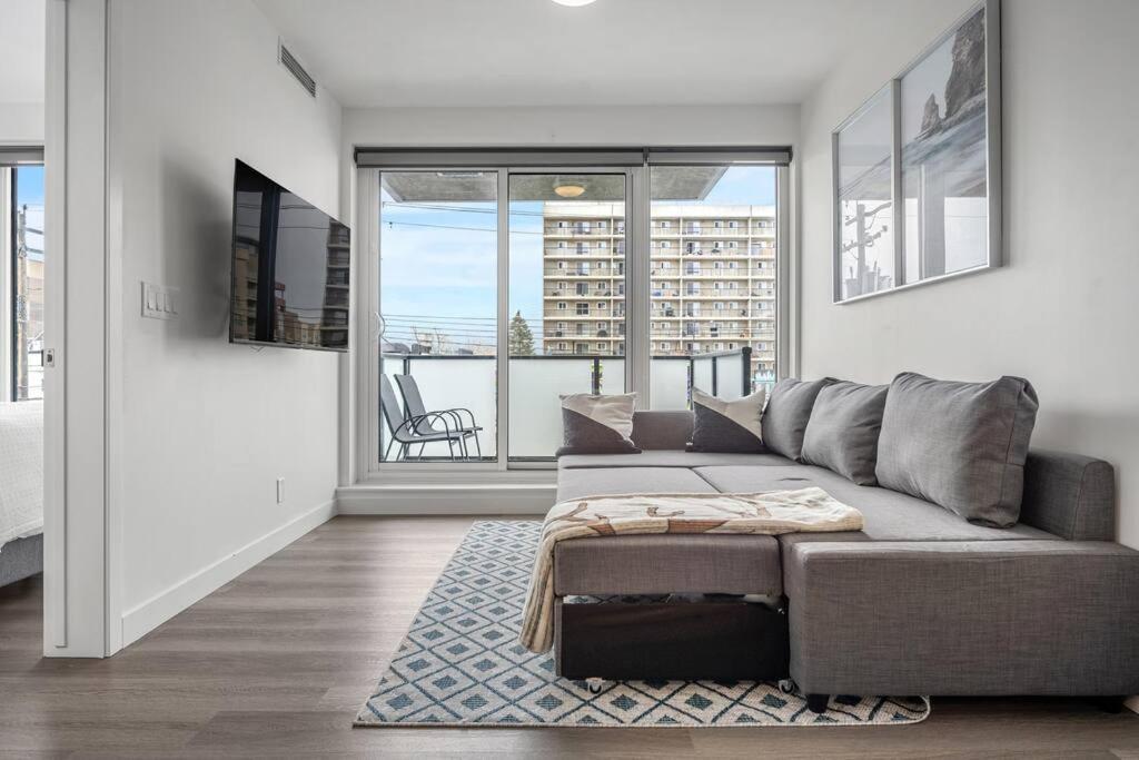 卡加利Chic 1Br Kensington Unit W/Parking公寓 外观 照片